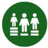Icono Equidad de Personas Icono Equidad de Personas